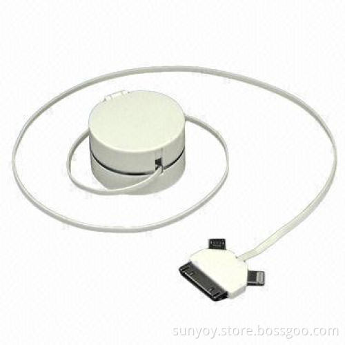 3-in-1 Retractable Charging Cable